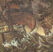 unknow artist It was with sadana had fartyg,ofta pa less an ton,som 1400- digits Portuguese and Spanish sjofarare gave themselves out pa okanda sea china oil painting reproduction